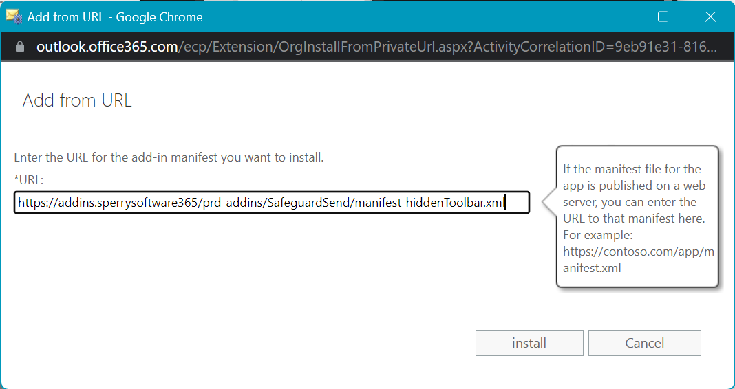 Deploying Safeguard Send For Microsoft 365 Using Exchange Admin Center