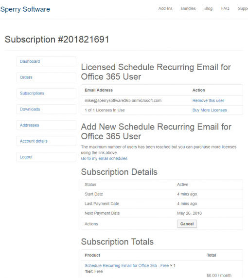 scheduling recurring emails in outlook
