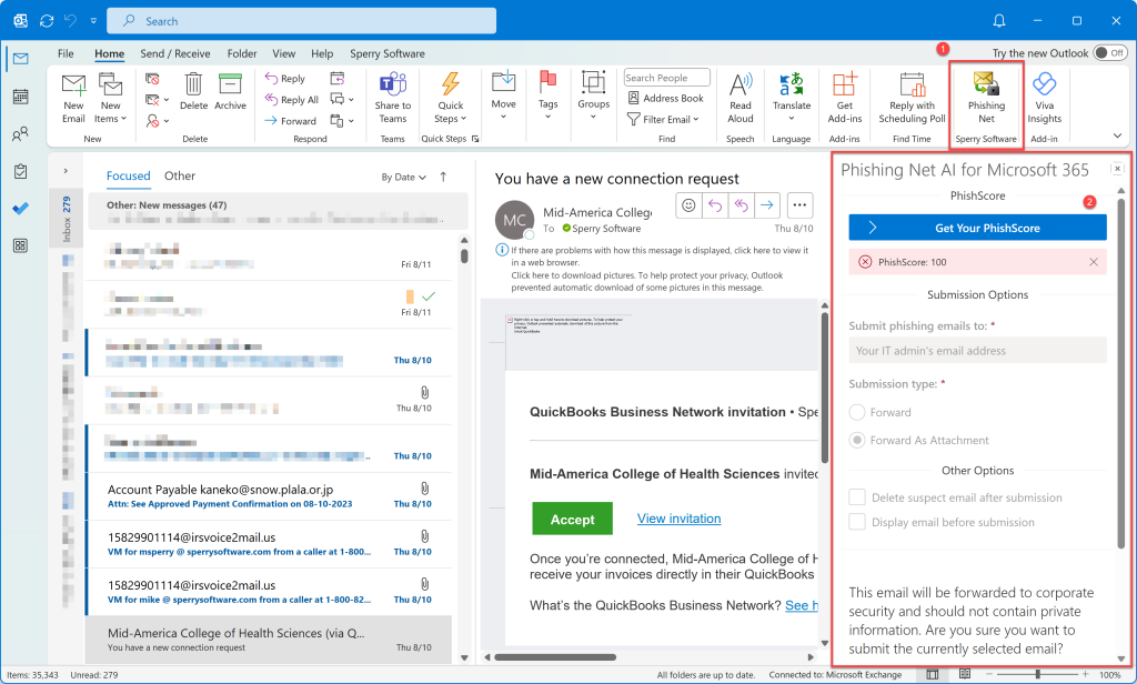 Introducing Phishing Net AI for Microsoft 365 - Sperry Software